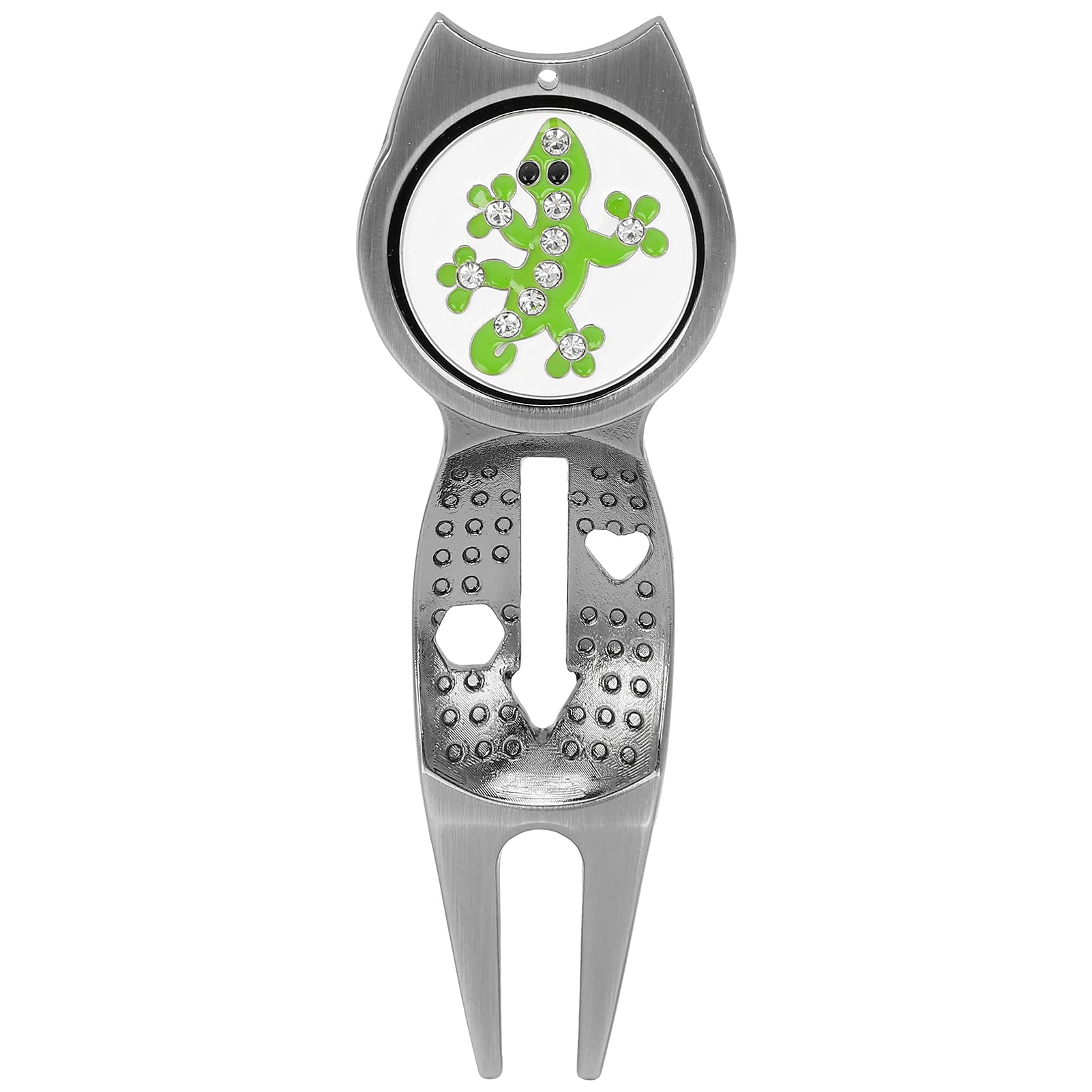 Premium 3-in-1 Golf Divot Repair Tool with Magnetic Ball Marker - Durable Zinc Alloy Golf Accessories for Course & Practice - Perfect for Golfers, Tournaments & Outdoor Sports