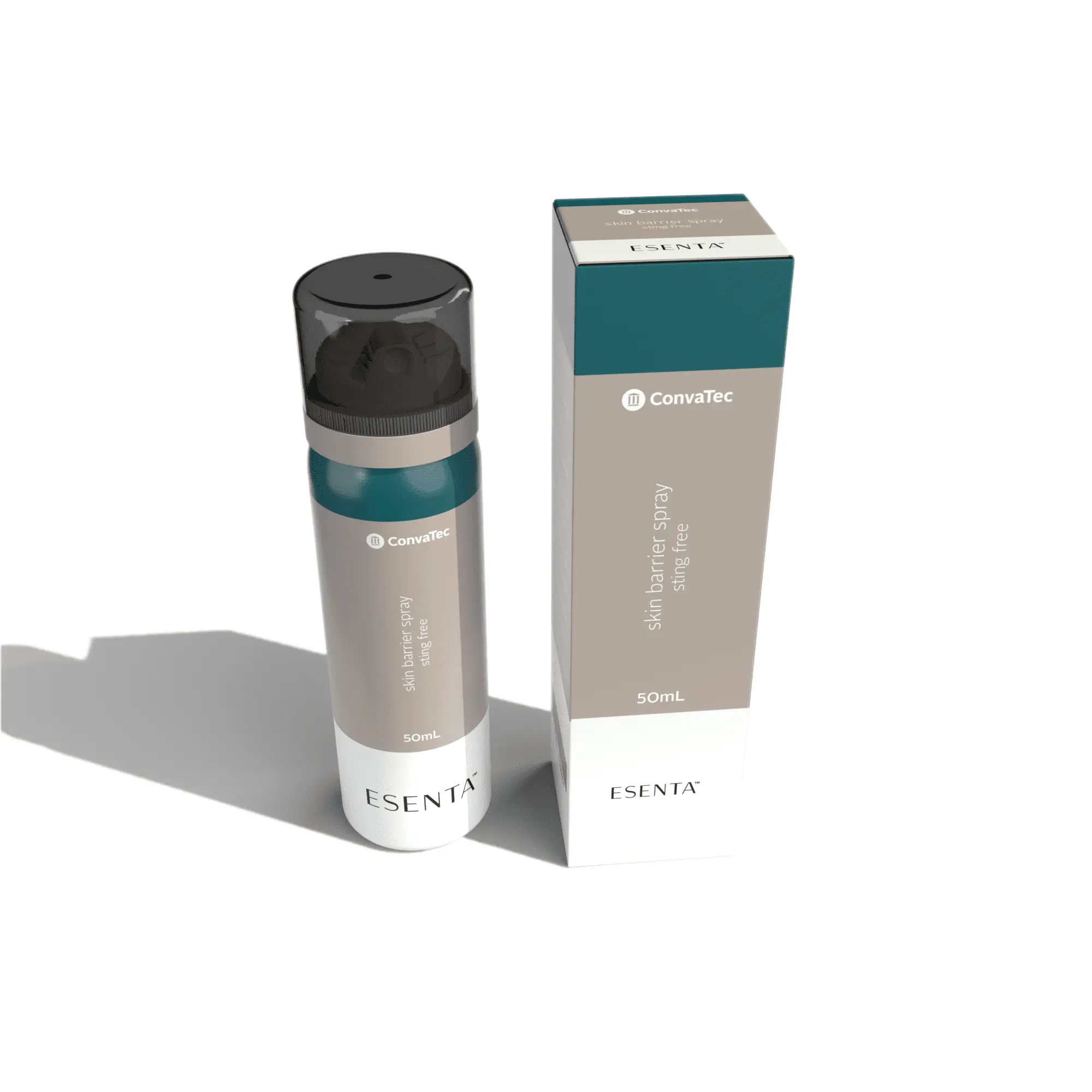 ConvaTec Skin Barrier Spray - Sting-Free Silicone Pump Bottle for Ostomy Care | Non-Sterile | Ideal for Sensitive Skin & Post-Surgery Protection