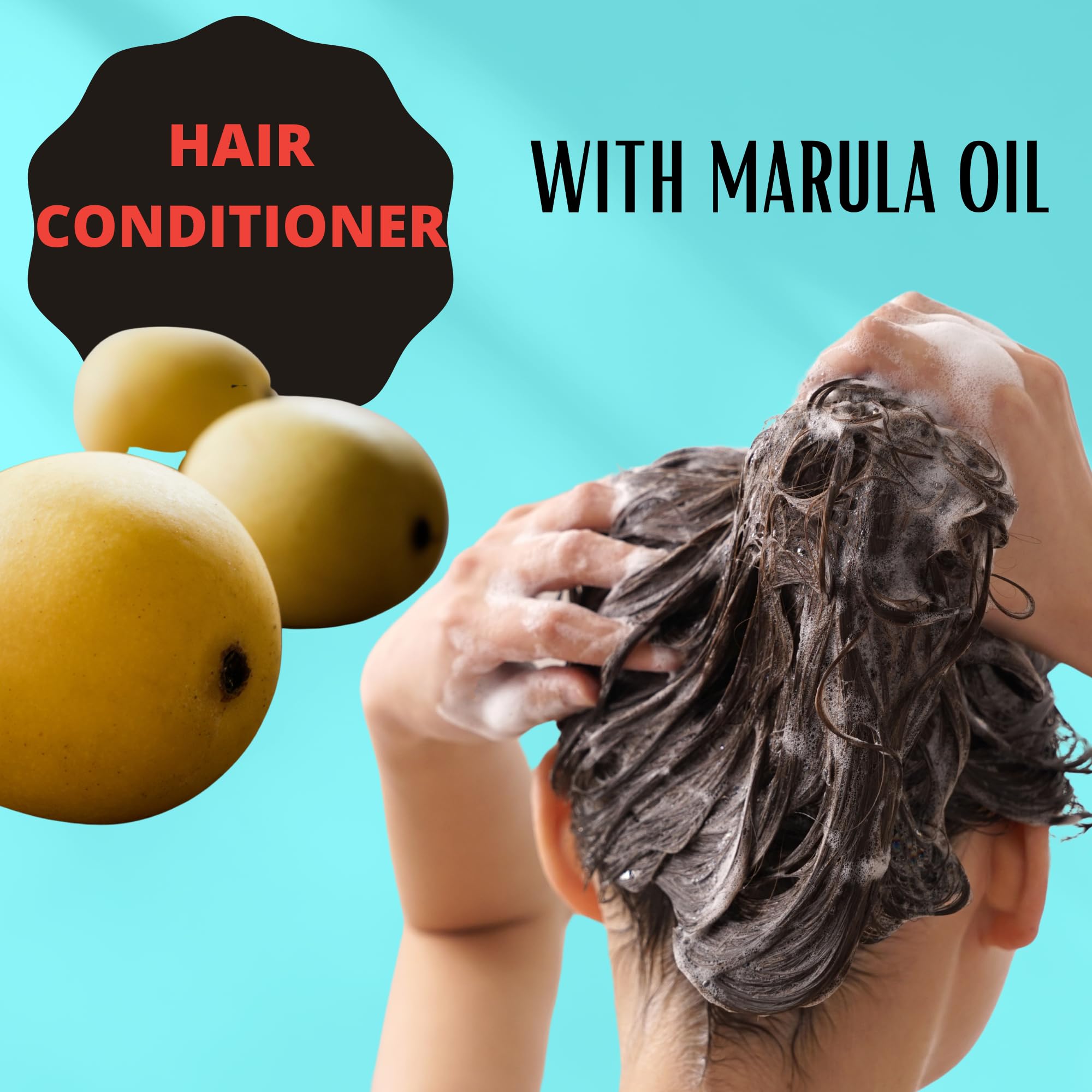Cedar Mountain Floral Scented Marula Oil Hair Conditioner Variety Pack - Acai Lemon & Rose, Dragon Fruit & Hibiscus, Raspberry & Plum Blossom - Deep Hydration for Dry, Damaged Hair - Perfect for Daily Use, Salon-Quality Treatment at Home