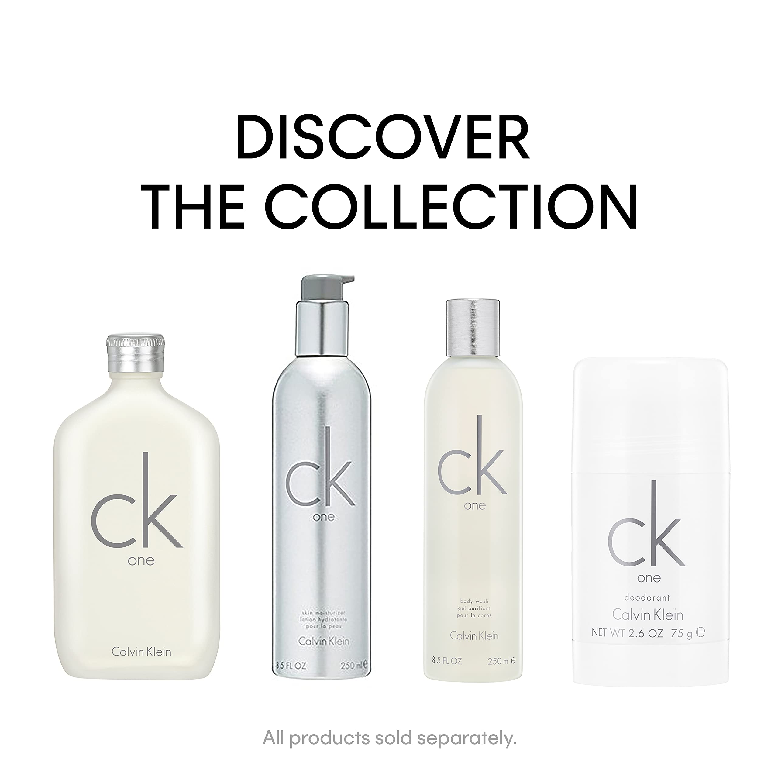 Calvin Klein CK One Body Wash 8.4 fl oz (250ml) - Refreshing Unisex Shower Gel for Men & Women - Perfect for Daily Use, Gym, Travel & Gift Sets