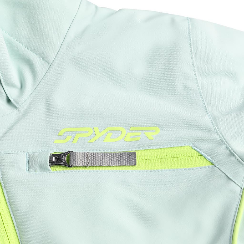 Spyder Girls Camille Insulated Ski Jacket - Waterproof Winter Coat for Snowboarding & Cold Weather - Perfect for Ski Resorts & Outdoor Adventures