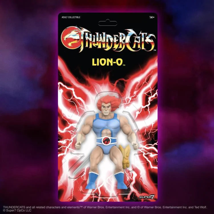 ThunderCats Lion-O Vintage Action Figure - Classic 80s Cartoon Collectible Toy for Display & Play | Perfect for Fans, Collectors, and Nostalgic Gift Giving