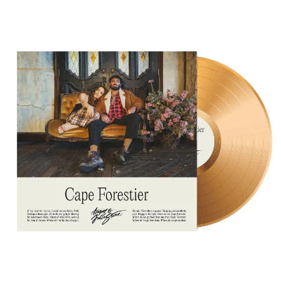 Angus & Julia Stone Cape Forester Gold Vinyl LP Record | Limited Edition Vinyl for Music Collectors & Audiophiles | Perfect for Home Listening & Gift Giving