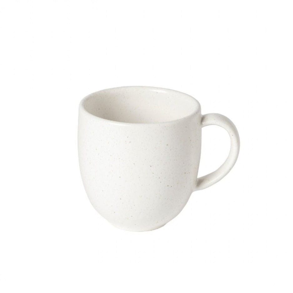 Casafina Pacifica Coffee Mug - 12oz Ceramic Cup with Handle, Multiple Colors (Blue, Green, Red) - Perfect for Home, Office & Gifts