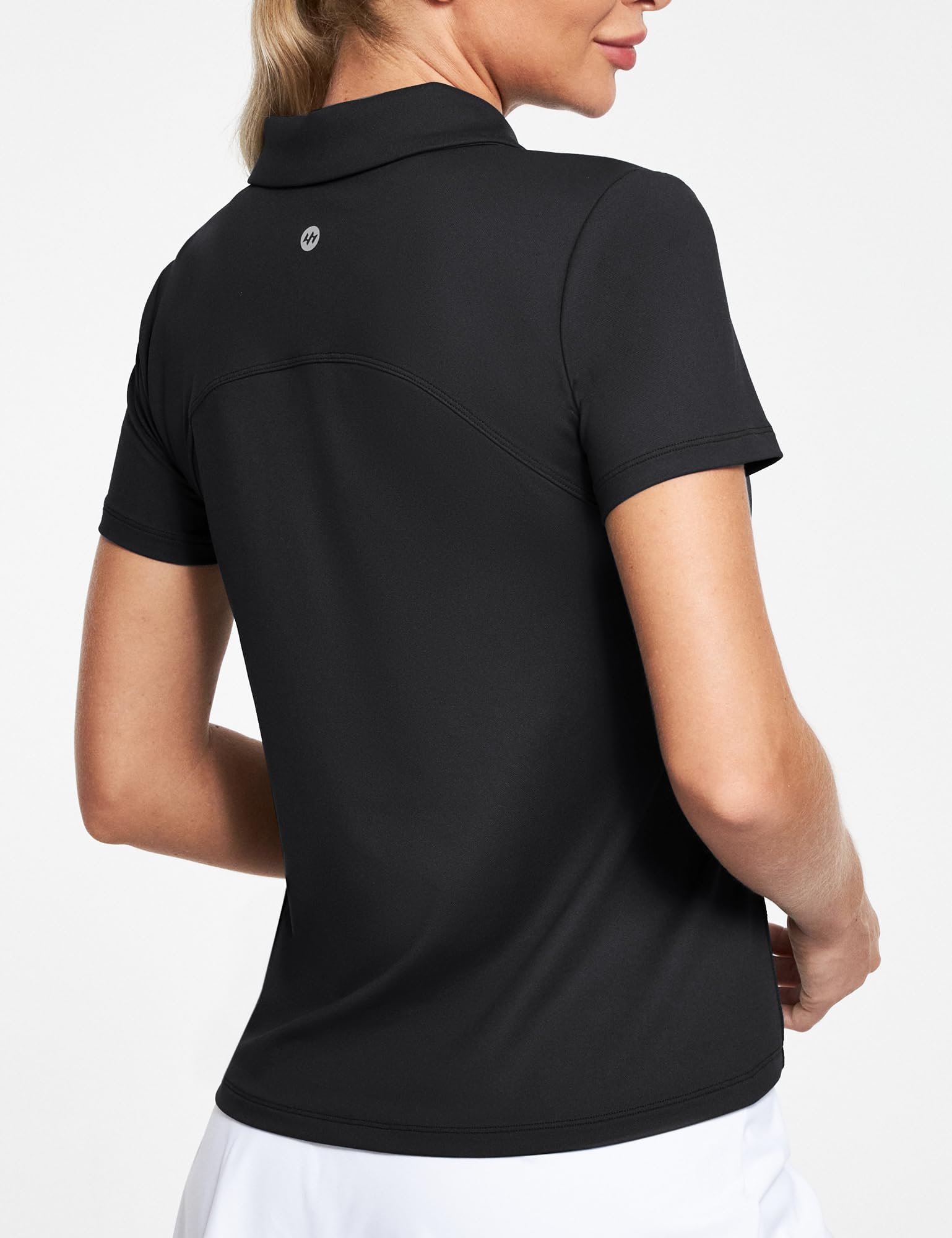 Ewedoos Women's Short Sleeve Polo Shirts - UPF 50+ Quick Dry Golf & Tennis Shirts with Collar - Perfect for Golf, Tennis, and Casual Summer Outfits