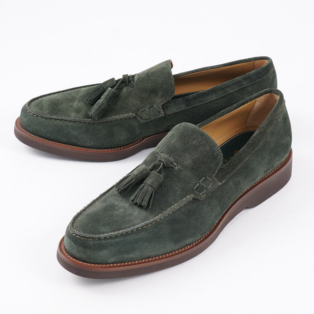 Pastori Calf Suede Tassel Loafers for Men - Comfortable Slip-On Dress Shoes for Business, Office & Casual Wear