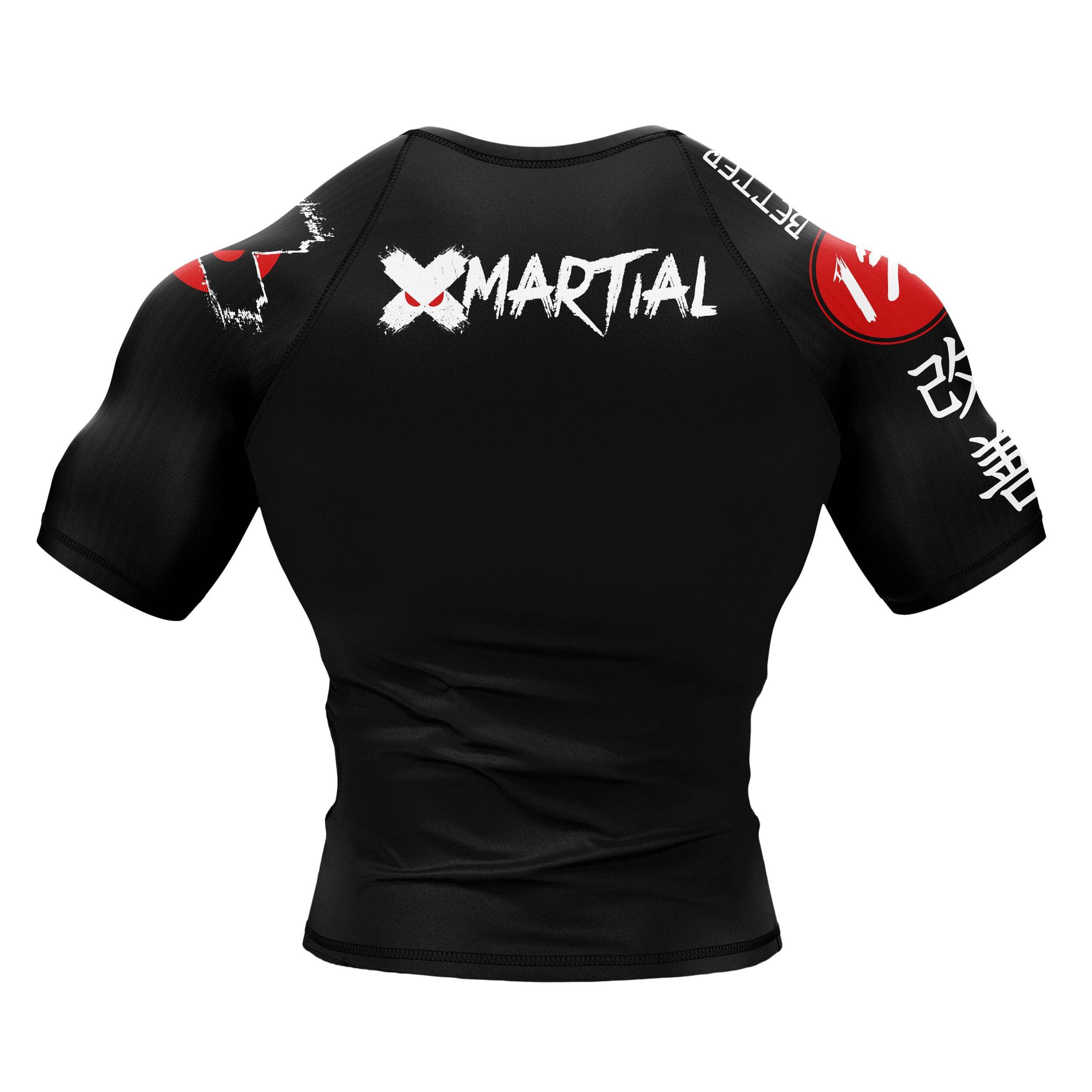 Kimeowra BJJ Rash Guard - Compression Long Sleeve Rashguard for Brazilian Jiu Jitsu, MMA & Grappling - Moisture Wicking & UV Protection for Men & Women - Perfect for Training, Competition & Outdoor Sports