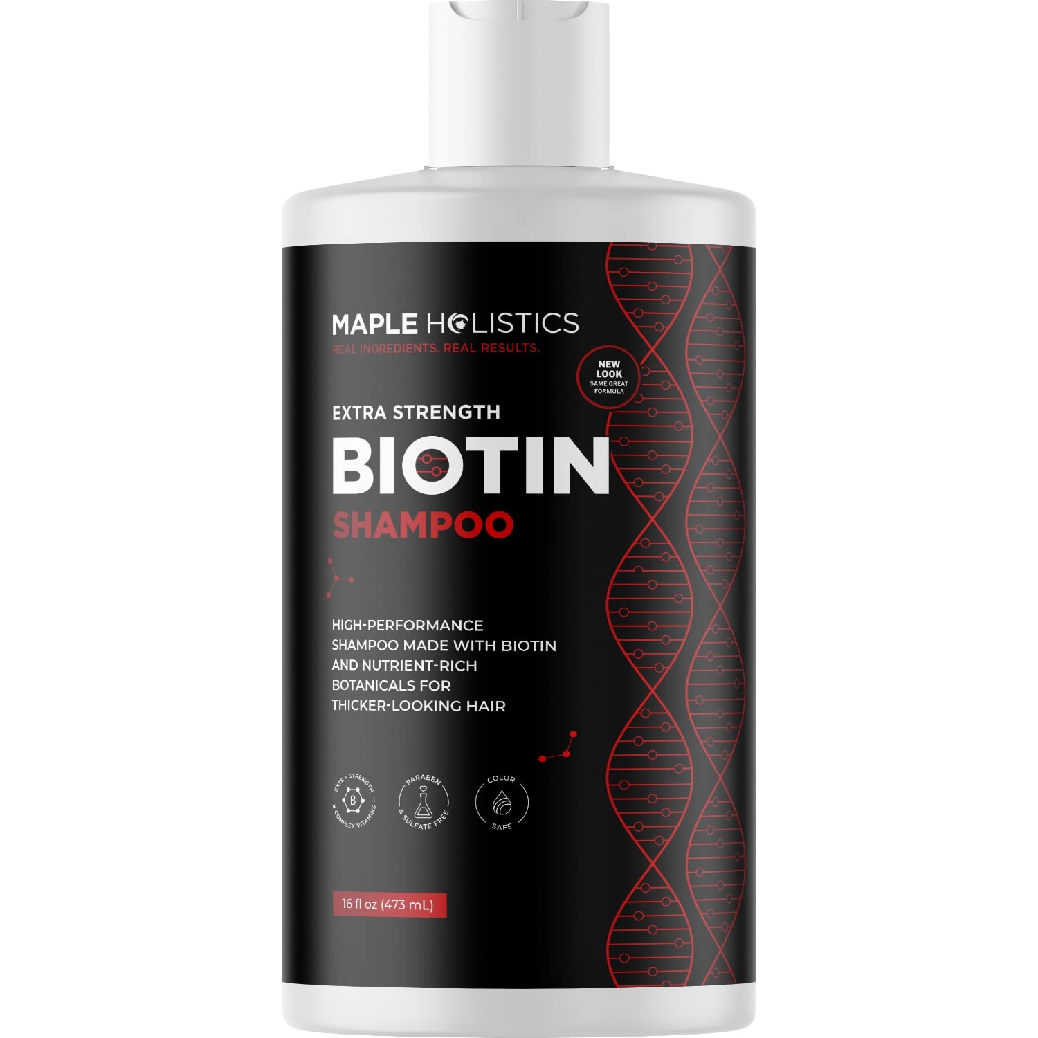 Biotin Shampoo & Body Wash Set for Thinning Hair & Dry Skin - Sulfate Free Volumizing Shampoo with Biotin & Hydrating Tea Tree Oil Body Wash - Essential Oils for Hair Growth & Skin Care - Perfect for Daily Shower Routine & Hair Regimen