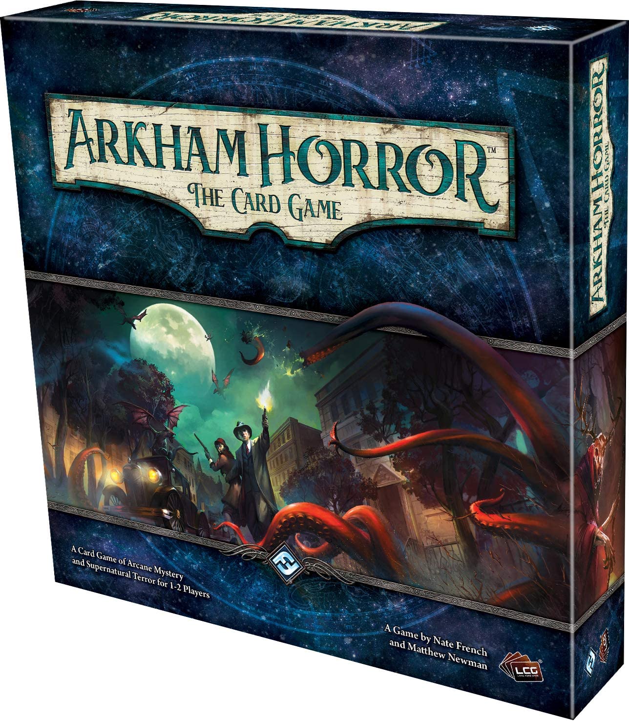 Arkham Horror The Card Game - Cooperative Living Card Game for 1-4 Players | Horror Adventure Board Game for Game Nights & Thematic Storytelling