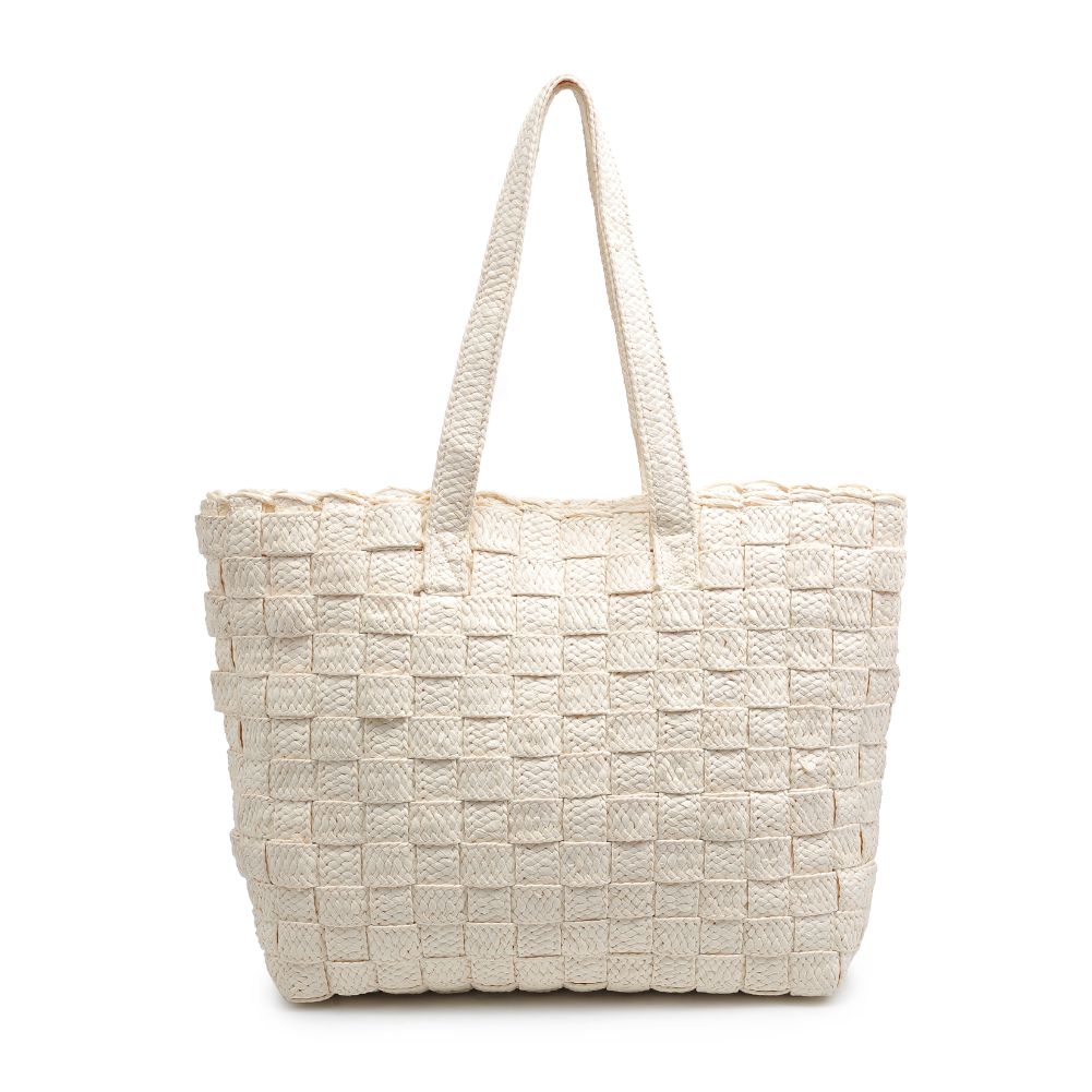 Freda Stylish Woven Tote Bag for Women - Lightweight & Durable Handbag for Shopping, Beach, Work & Travel | Perfect Everyday Carryall Purse