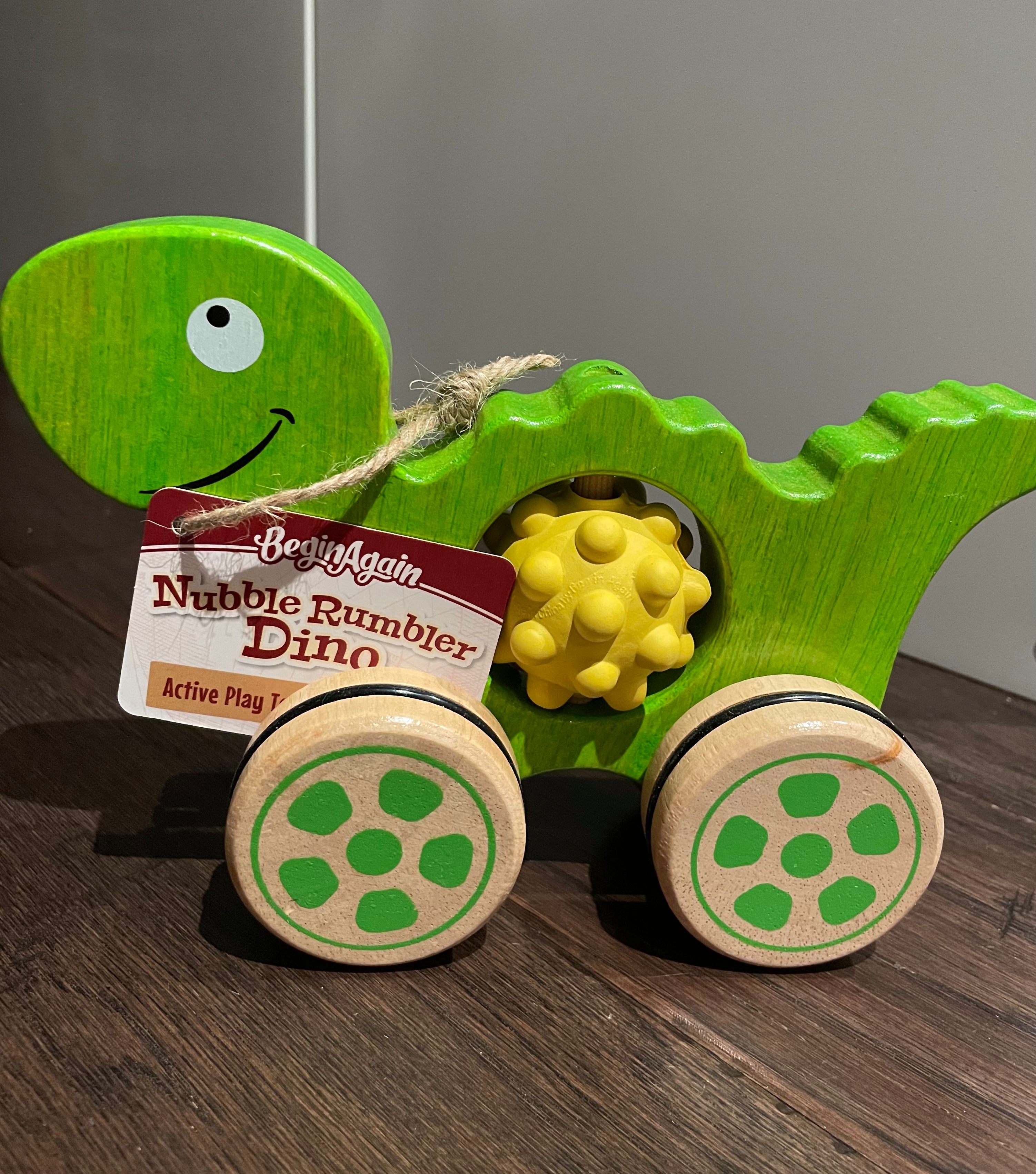 Begin Again Nubble Rumblers Dinosaur Toys - Interactive Light Up & Sound Dino Figures for Kids - Perfect for Pretend Play, Birthday Gifts & Educational Fun