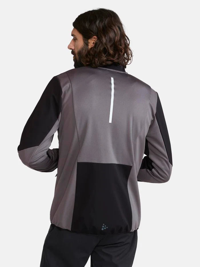 Men's Craft Core Nordic Training Jacket - Lightweight Waterproof Windbreaker for Outdoor Running, Hiking & Gym Workouts