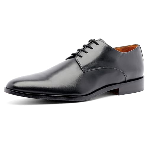 Black Full Grain Calfskin Leather