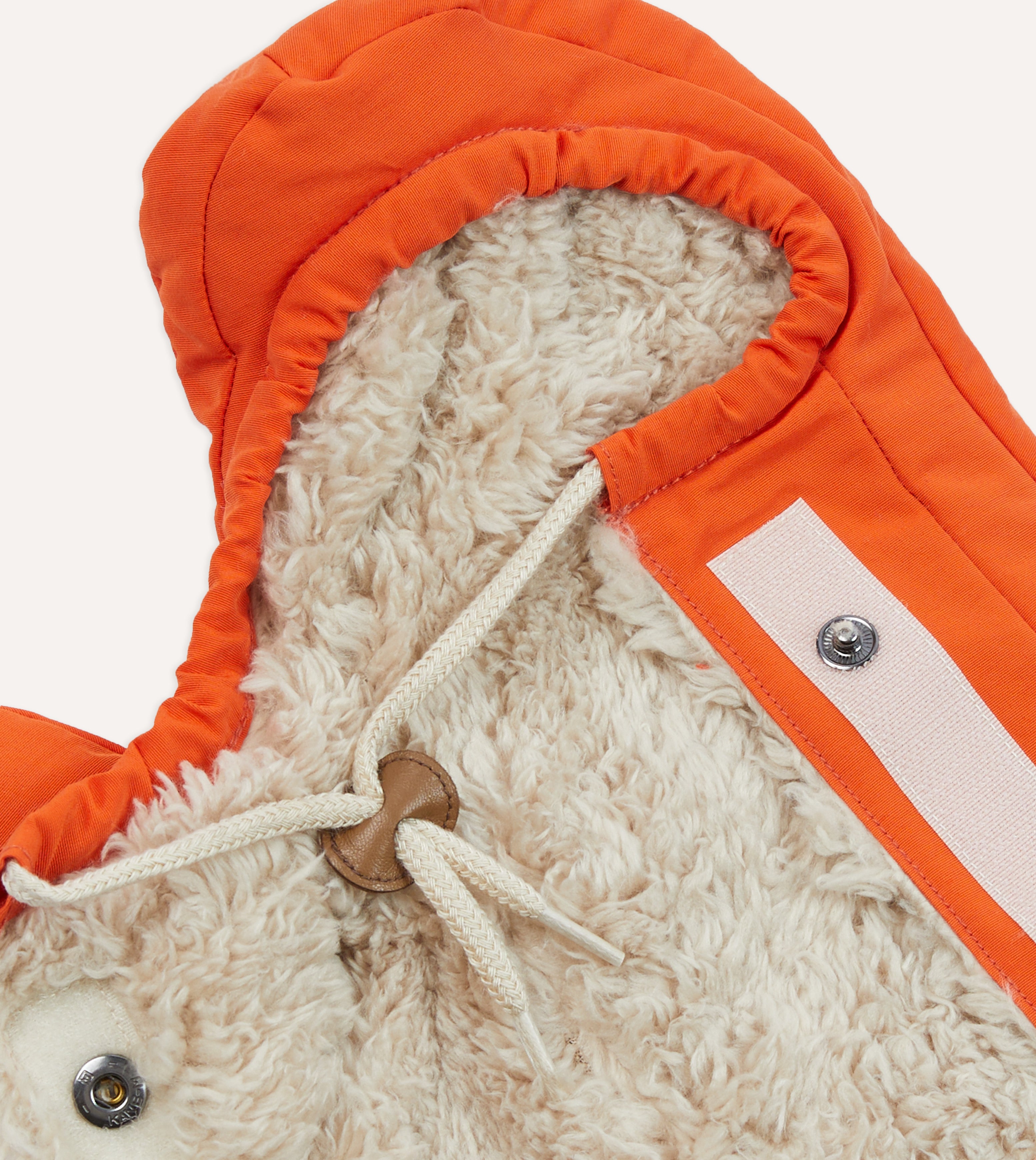 Elmer Orange Cover Down Mittens - Warm Winter Gloves for Men & Women - Waterproof & Windproof - Perfect for Skiing, Snowboarding & Outdoor Activities