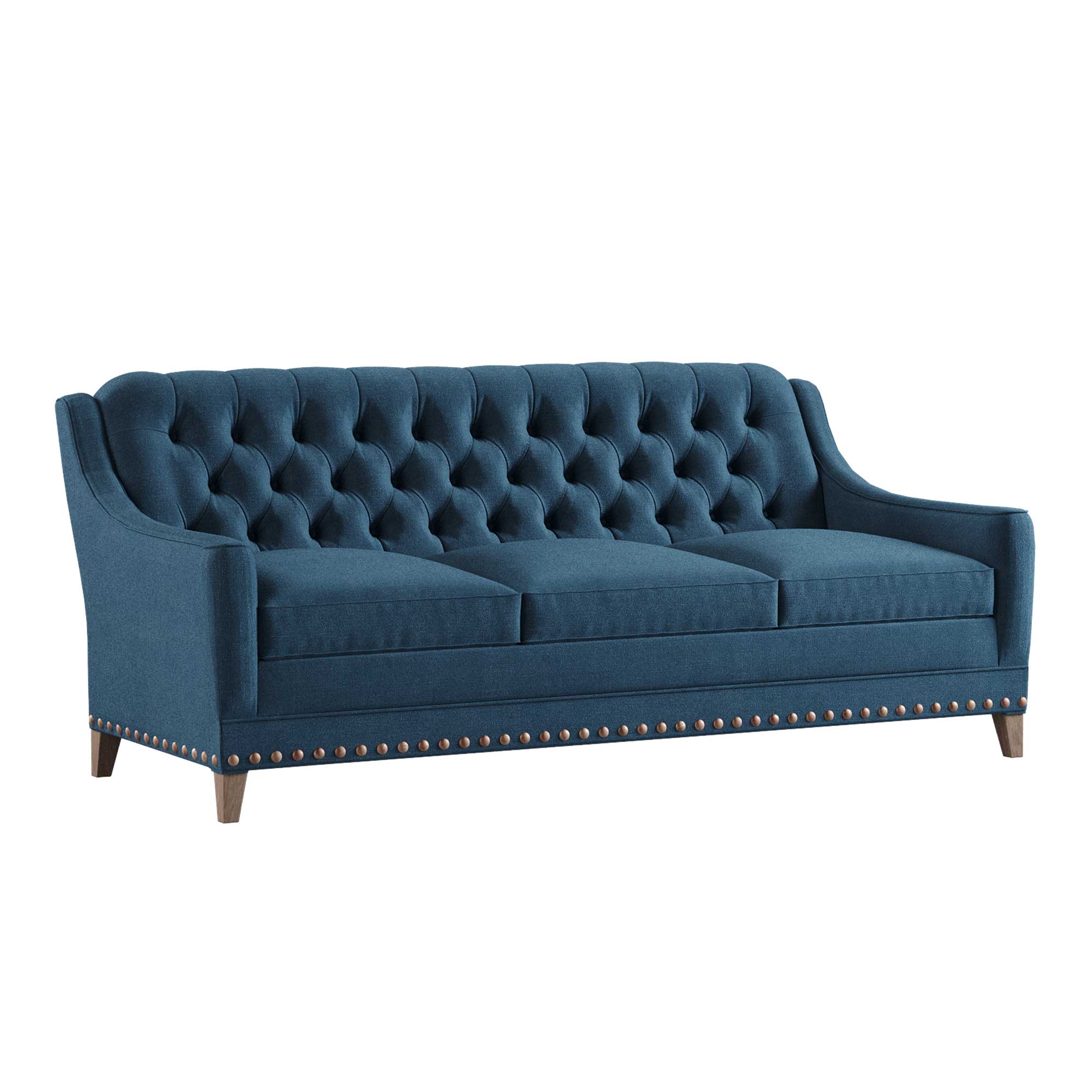 Premium Chestnut Leather Sofa - Modern Living Room Furniture for Comfort & Style | Perfect for Home, Office, and Lounge Spaces
