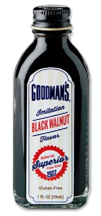 Goodman's Imitation Black Walnut Extract - Natural Wood Stain & Finish (2-Pack, 1 fl oz Each) - Perfect for DIY Woodworking, Furniture Restoration & Craft Projects