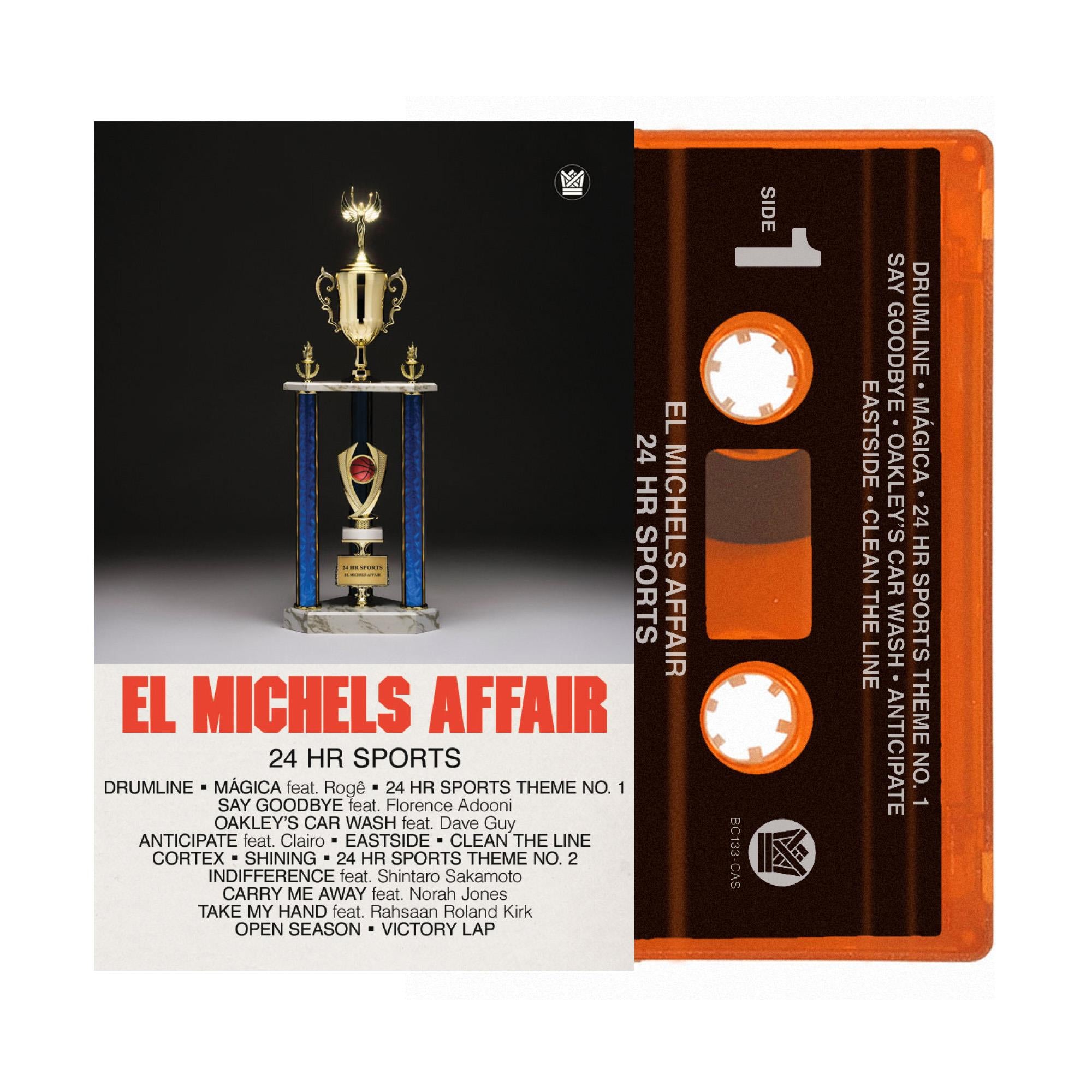 24 Hour Sports Cassette Tape - Vintage Audio for Workouts, Running & Fitness - Perfect for Retro Music Lovers & 80s Nostalgia