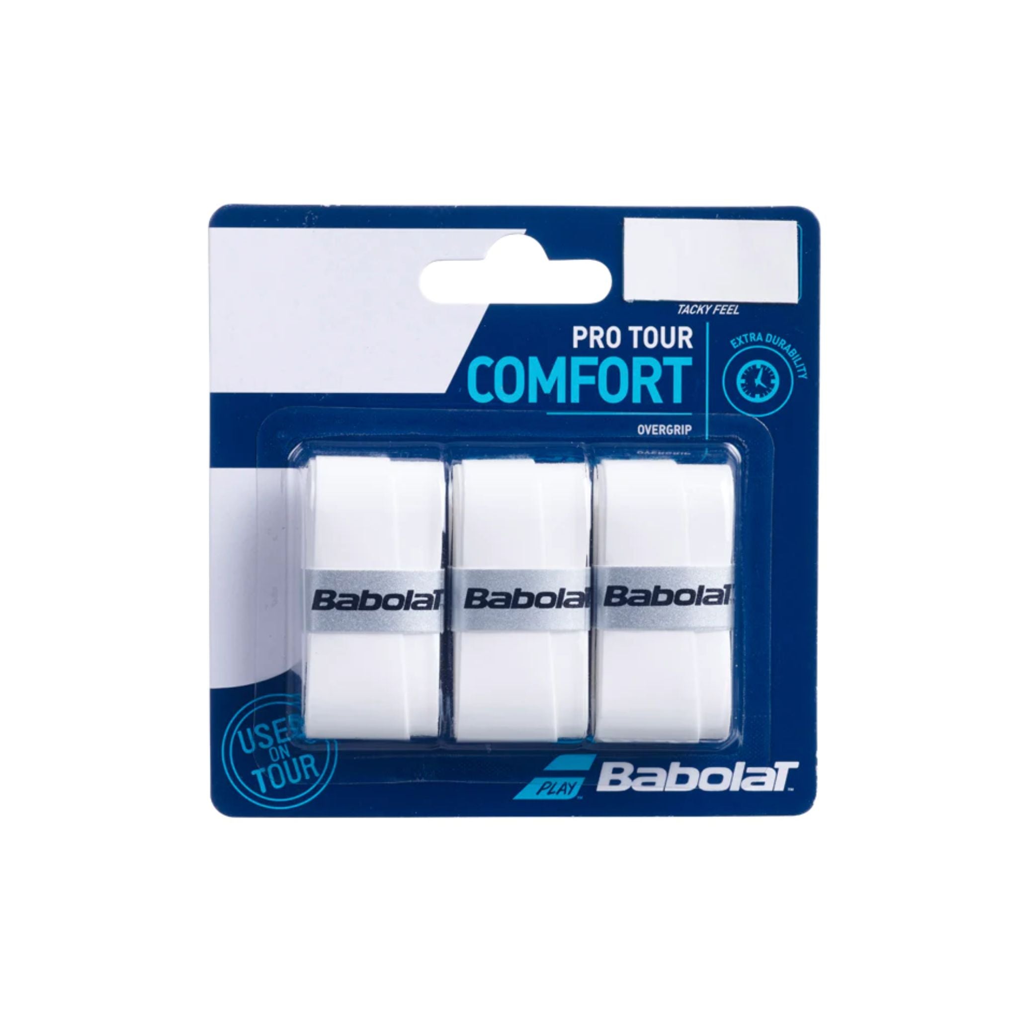 Babolat Pro Tour Overgrip - Premium Tennis Grip Tape for Enhanced Control & Sweat Absorption | Perfect for Tennis, Pickleball & Racquetball Players