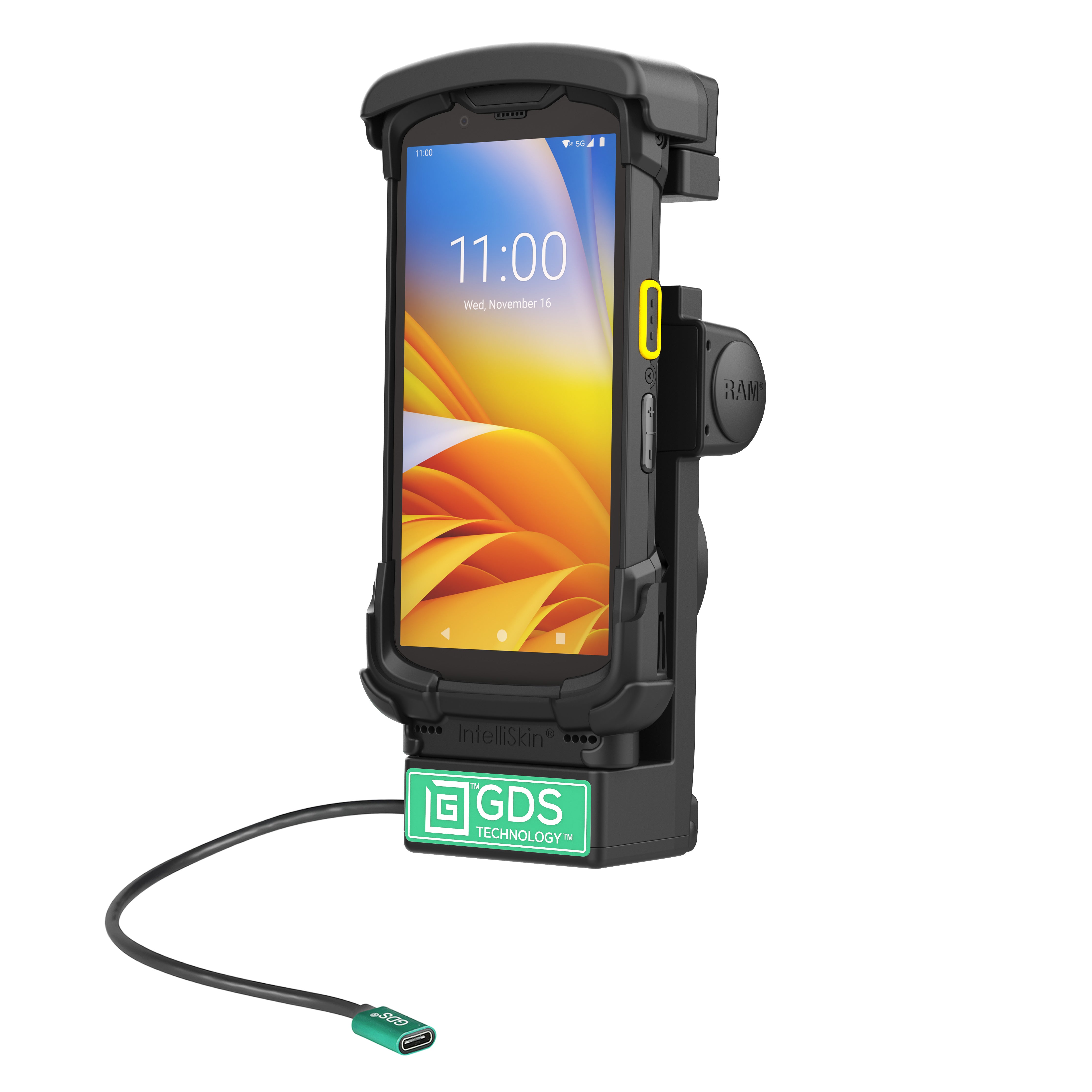 GDS® Powered Dock for Zebra TC73/78 (RAM GDS DOCK V12 ZE35CPU) - Fast Charging Station for Zebra Mobile Computers - Perfect for Warehouse, Retail & Logistics Use