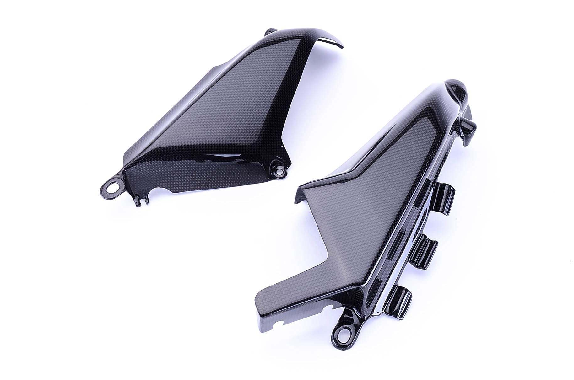 Best Carbon Fiber Radiator Side Covers for Ducati Monster 696 796 1100 - Lightweight Motorcycle Accessories for Enhanced Style & Protection | Perfect for Street Riding & Custom Bike Builds