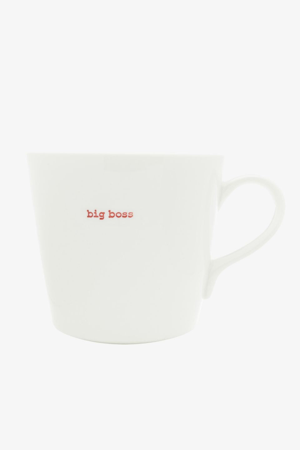 Big Boss White XL 500ml Bucket Mug - Perfect for Coffee, Tea, and Outdoor Camping Use
