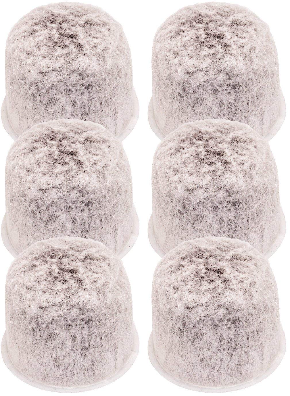 Blendin Replacement 280128500 Charcoal Water Filters 6 Pack - Compatible with Hamilton Beach BrewStation & Stay or Go 80674 Coffee Makers - Improve Coffee Taste & Reduce Impurities - Perfect for Home, Office or Travel Use