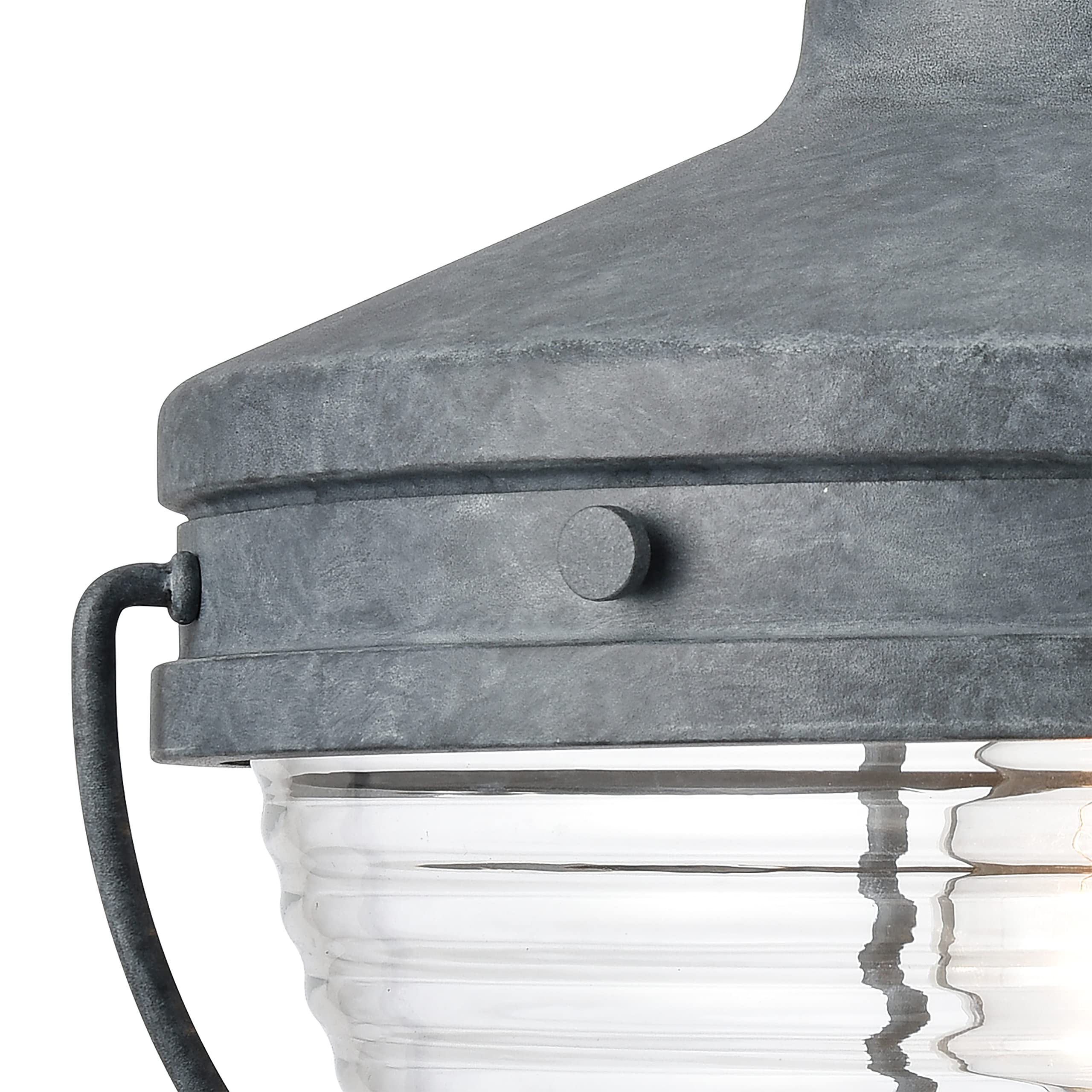 Elk Home Eastport 1-Light Outdoor Wall Sconce - Weatherproof Exterior Light Fixture for Porch, Patio, Garage & Entryway Lighting