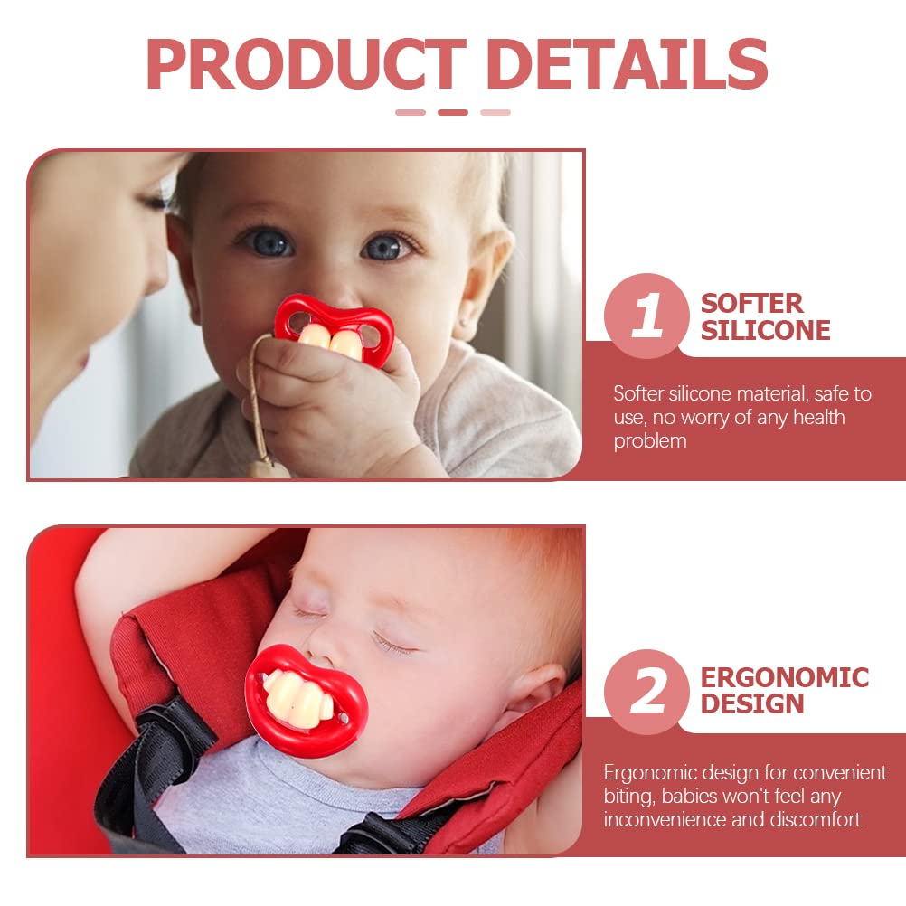 LUOZZY 8-Piece Silicone Baby Pacifiers - Soft Newborn Teething Toys for Soothing & Chewing Relief | Cute Infant Pacifier Set for Boys & Girls | Perfect for Daycare, Travel & Home Use