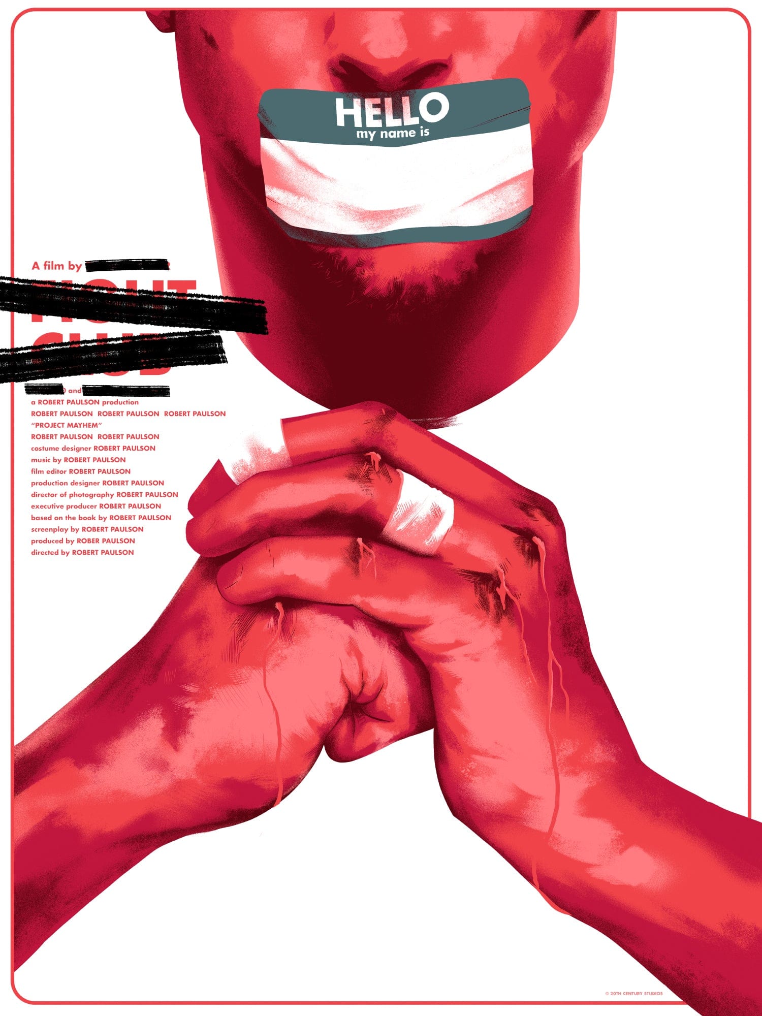 Fight Club Movie Poster - High Quality Print Wall Art for Home, Office & Theater Decor - Perfect for Movie Fans & Collectors