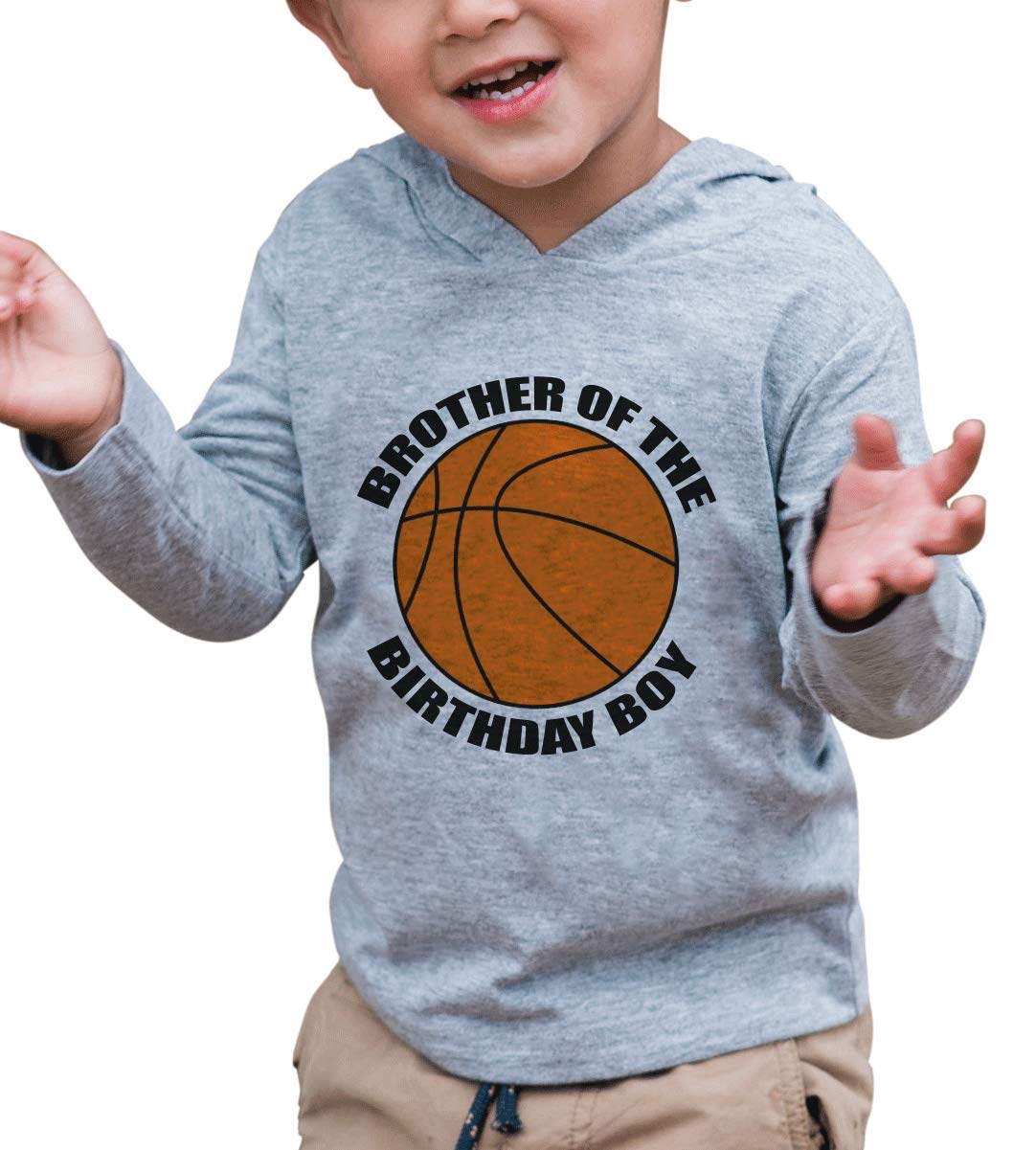 7 ate 9 Apparel Boys' Basketball Hoodie - Comfortable Pullover Sweatshirt for Brothers & Team Players - Perfect for Games, Practice & Casual Wear