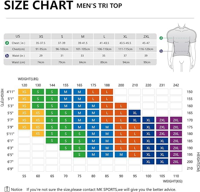 Men's Triathlon Top - Sleeveless Cycling Jersey with Pockets for Triathletes & Cyclists