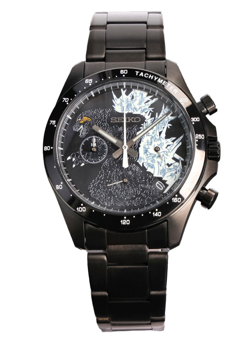 SEIKO x GODZILLA 1.0 Limited Edition Collaboration Watch - Japan Made Luminous Godzilla Model | Perfect for Collectors & Anime Fans