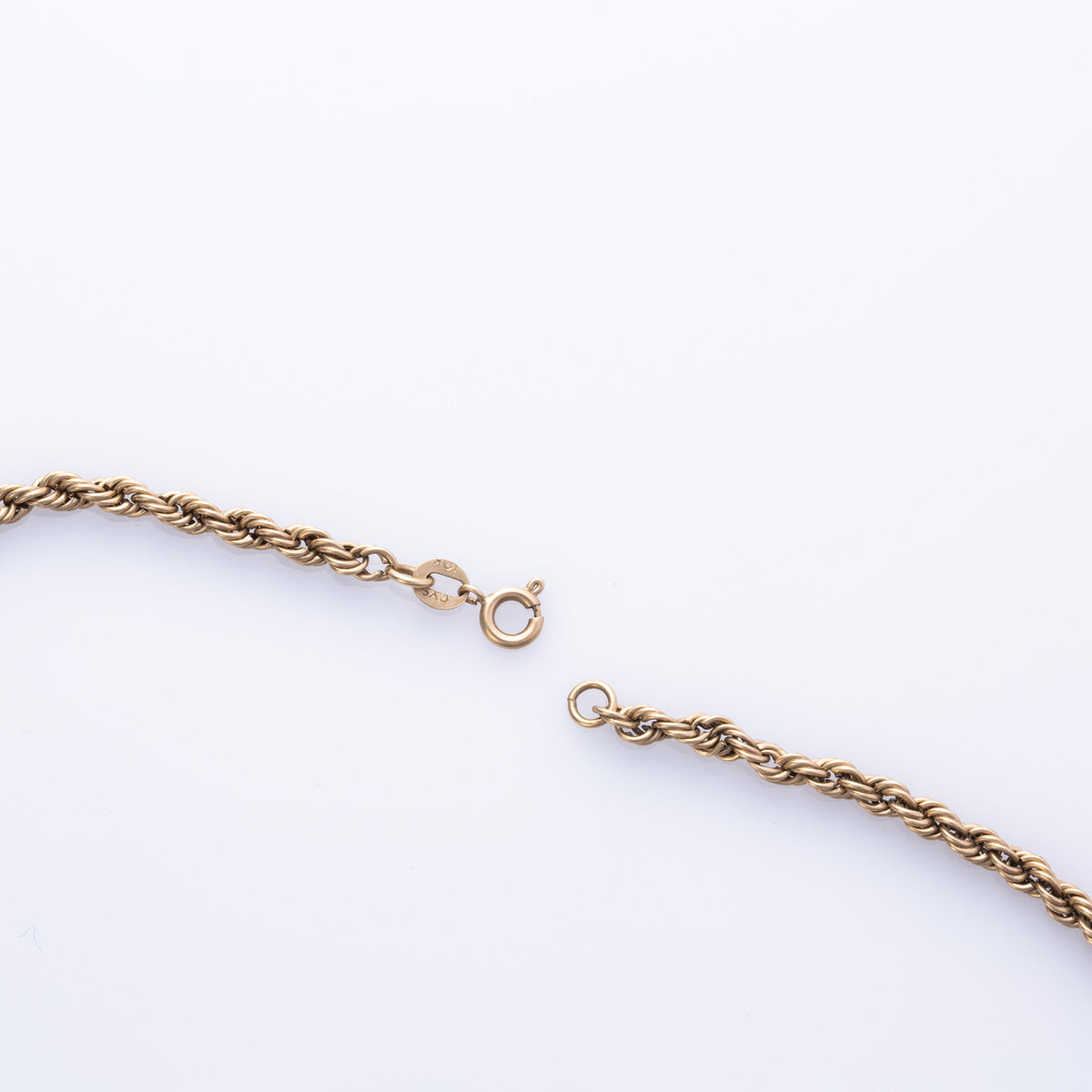 10K Yellow Gold Rope Chain Necklace for Men & Women - 27 Inch Length - Perfect for Layering, Gifts & Everyday Wear