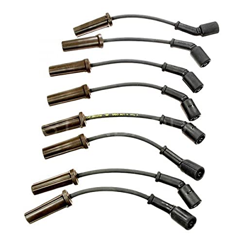 High-Performance 27873 Spark Plug Wire Set - Compatible with Multiple Car Models - Durable & Reliable for Smooth Engine Performance - Ideal for DIY Auto Repairs & Maintenance