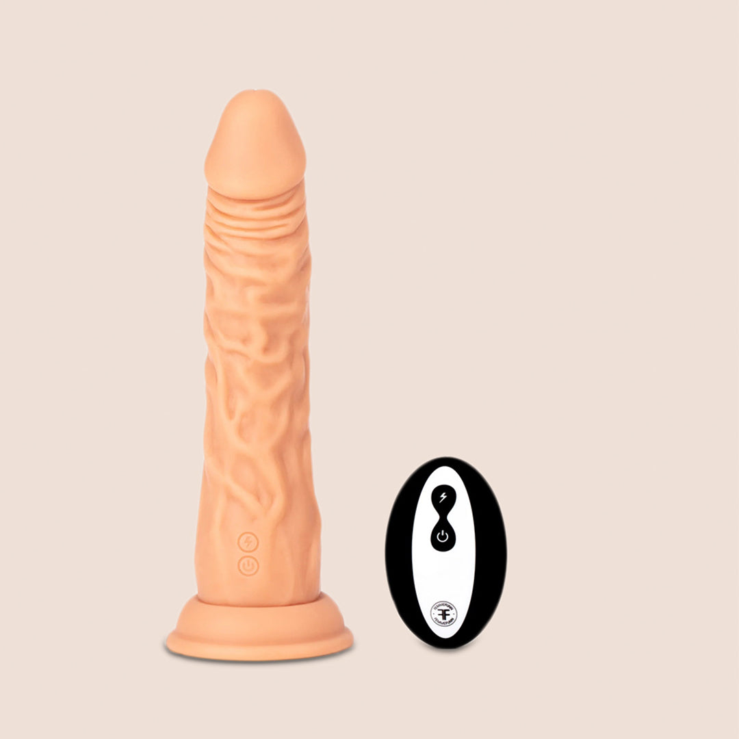 Femme Funn Turbo Shaft 2.0 - 360° Gyrating Motion & Vibration Clitoral Stimulator | Powerful Women's Pleasure Toy for Solo Play & Couples Use