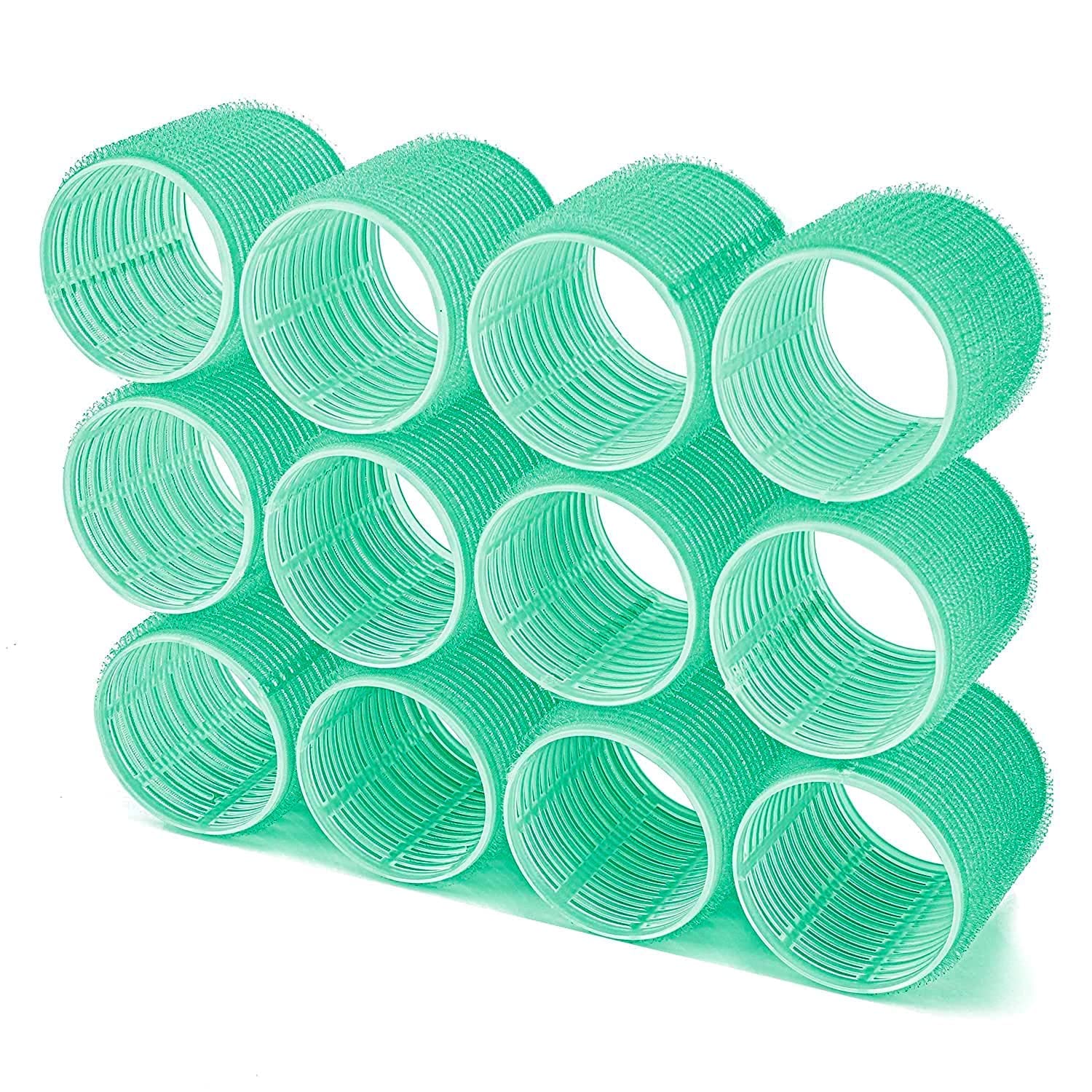 APOEM 6-Piece Heatless Hair Rollers Set for Medium & Short Hair - No Heat Curling Rods for Bangs & Natural Waves | Perfect for Overnight Styling, Salon-Quality Curls at Home