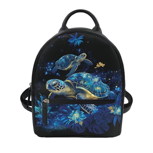 Blue Sea Turtle