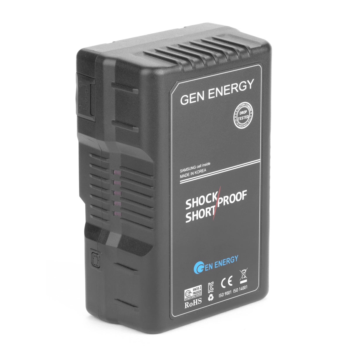 Gen Energy G B200 V Mount Li-Ion Battery 160Wh - High Capacity Power Solution for DSLR Cameras, Camcorders & LED Lights - Perfect for Film Production, Photography & Outdoor Shooting