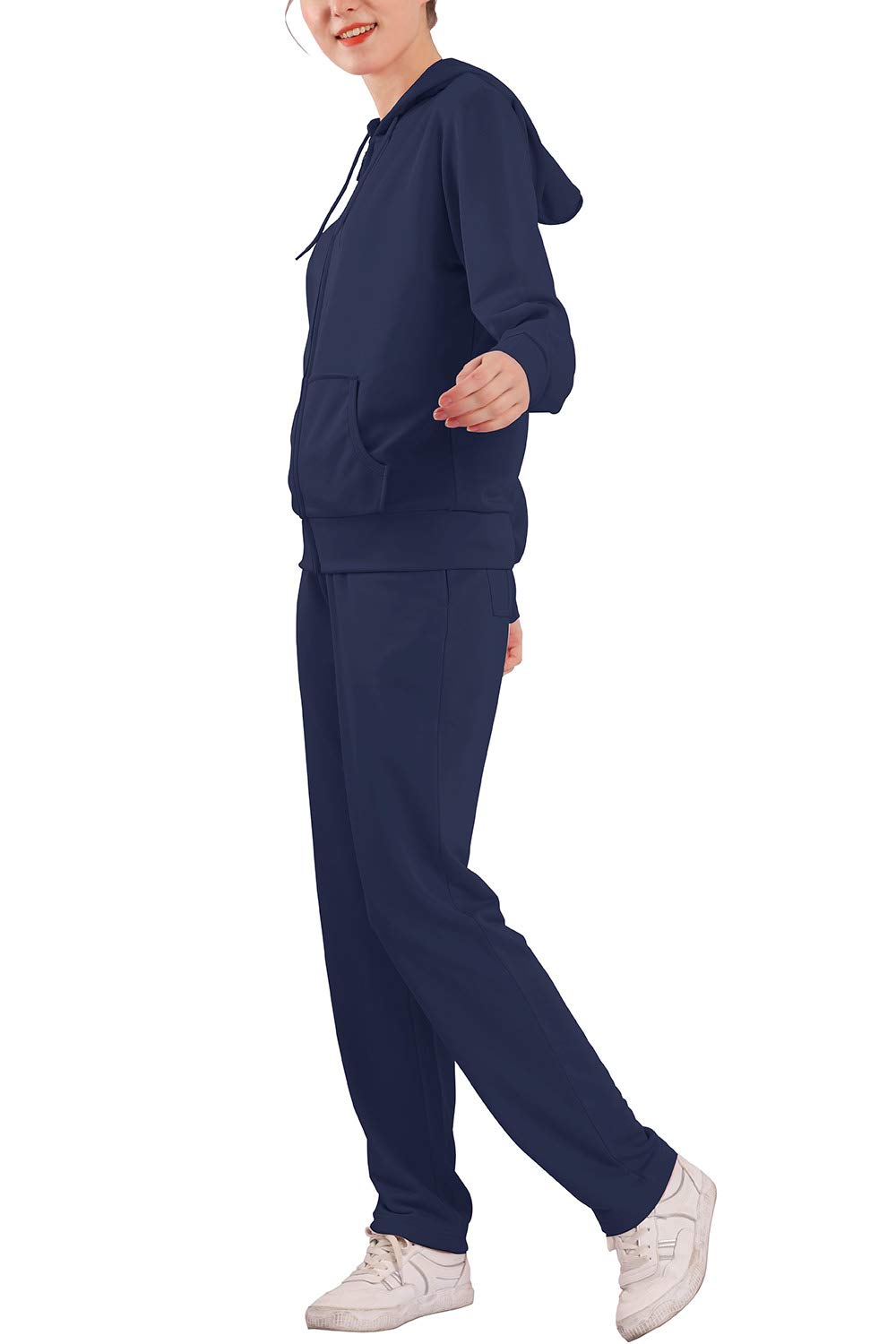 Women's Casual 2-Piece Track Suit Set - Comfortable Sweatsuit for Running, Yoga & Lounge Wear | Perfect for Workouts, Travel & Relaxation