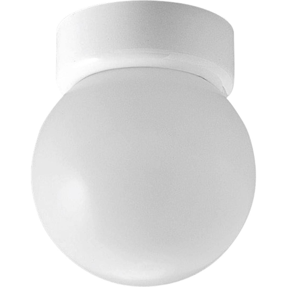 6-Light Glass Globe Flush Mount Ceiling Light Fixture - Elegant Modern Lighting for Living Room, Bedroom, or Dining Area