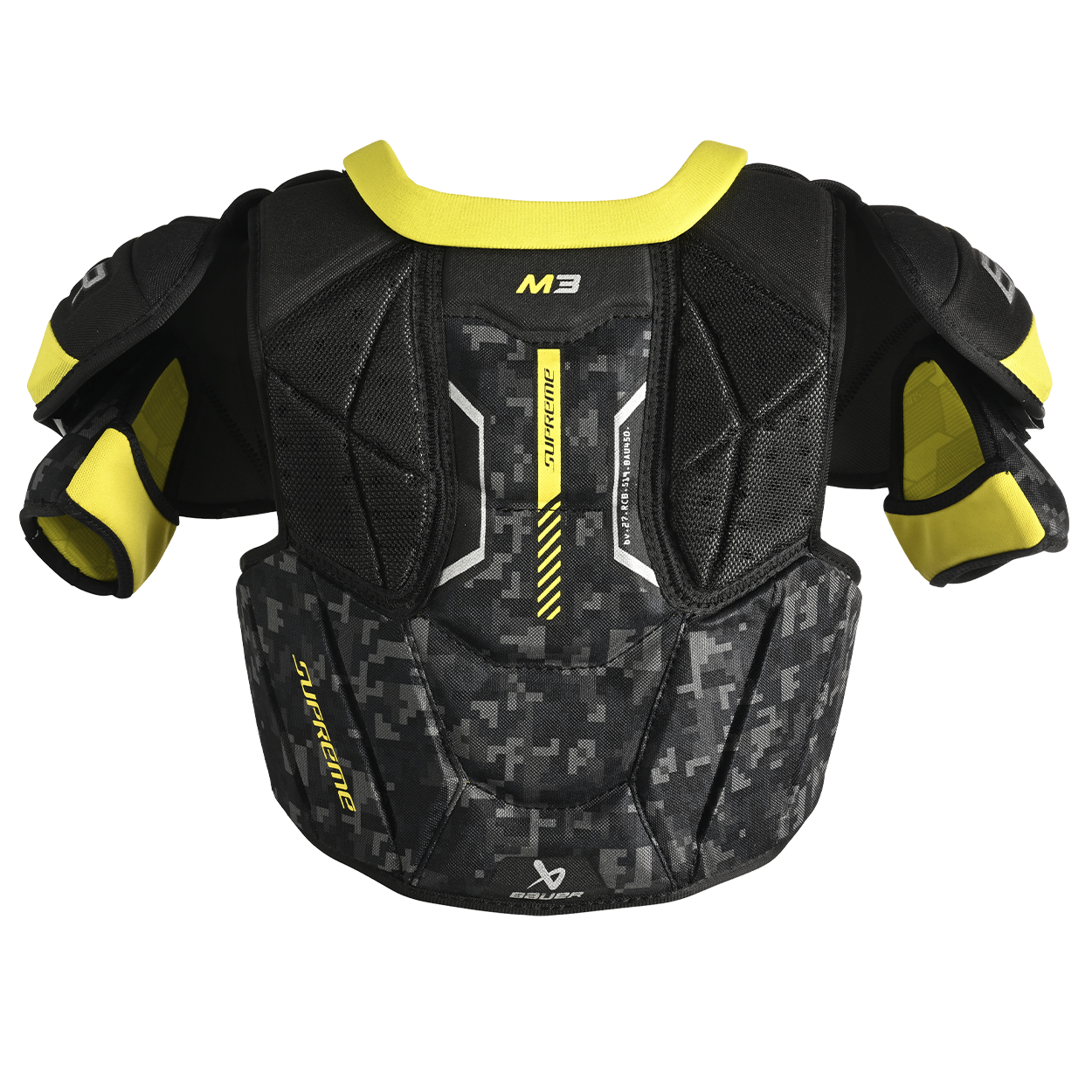 Bauer Supreme M3 Junior Hockey Shoulder Pads - Lightweight Protective Gear for Youth Ice Hockey Players - Perfect for Games, Practices, and Training Sessions