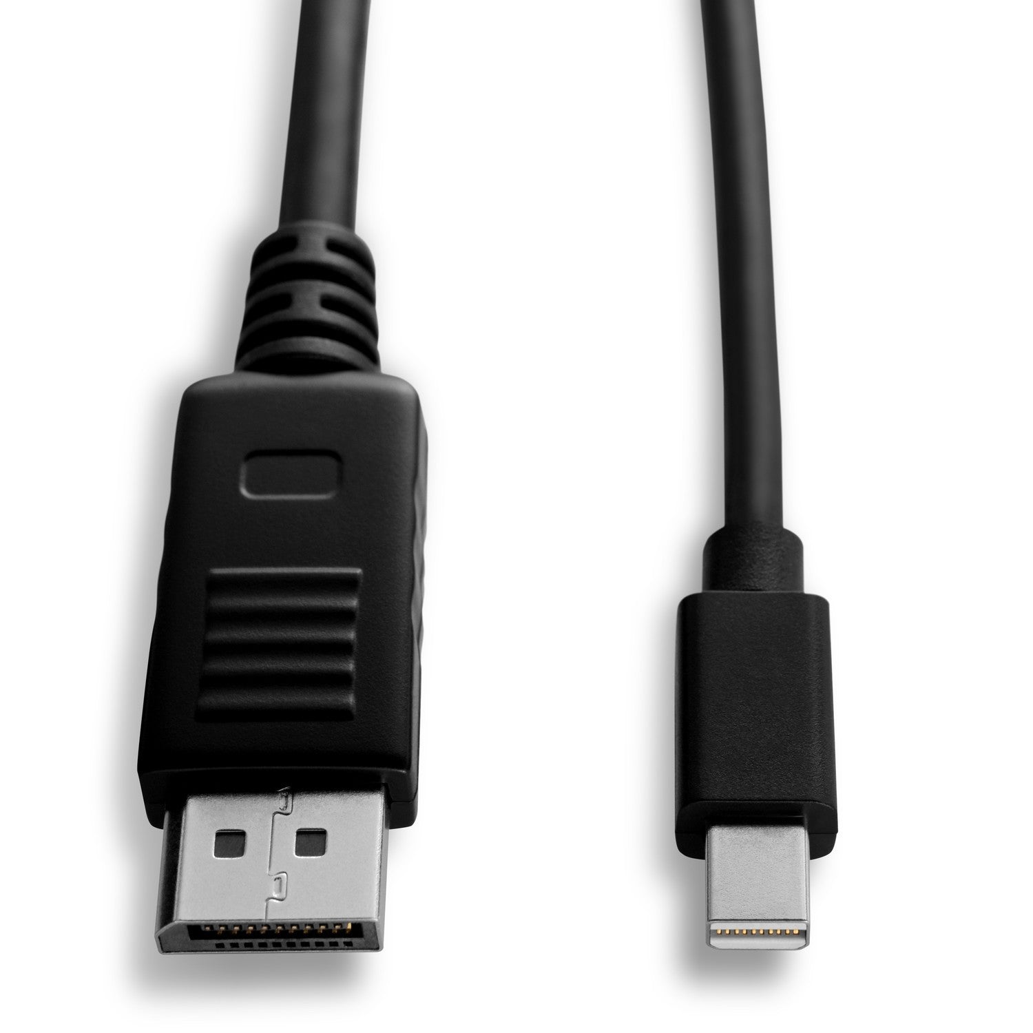 V7 V7MDP2DP 6FT Black DisplayPort to Mini DisplayPort Cable 1.3 - 21.6 Gbps High-Speed 4K Video & Audio Cable - 32 AWG Shielded for PC, Laptop, Monitor - Home Office & Gaming Setup