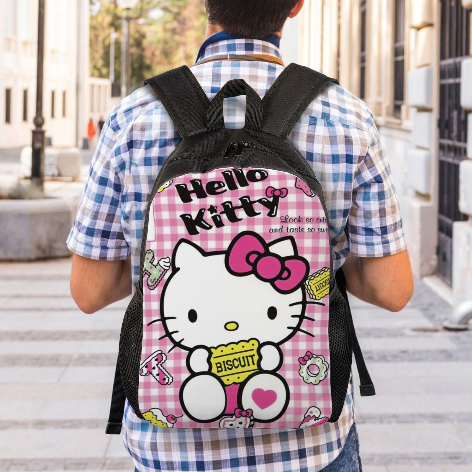 Stylish College Student Backpack for Laptop - Durable School & Travel Backpack with USB Charging Port - Perfect for Campus, Commuting & Outdoor Adventures (Model 57556)