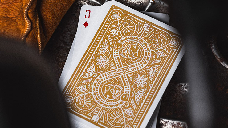 Premium Brown Drifters Playing Cards - High-Quality Poker Cards for Magic Tricks, Card Games, and Collectibles | Perfect for Poker Nights, Casino Parties, and Cardistry Performances