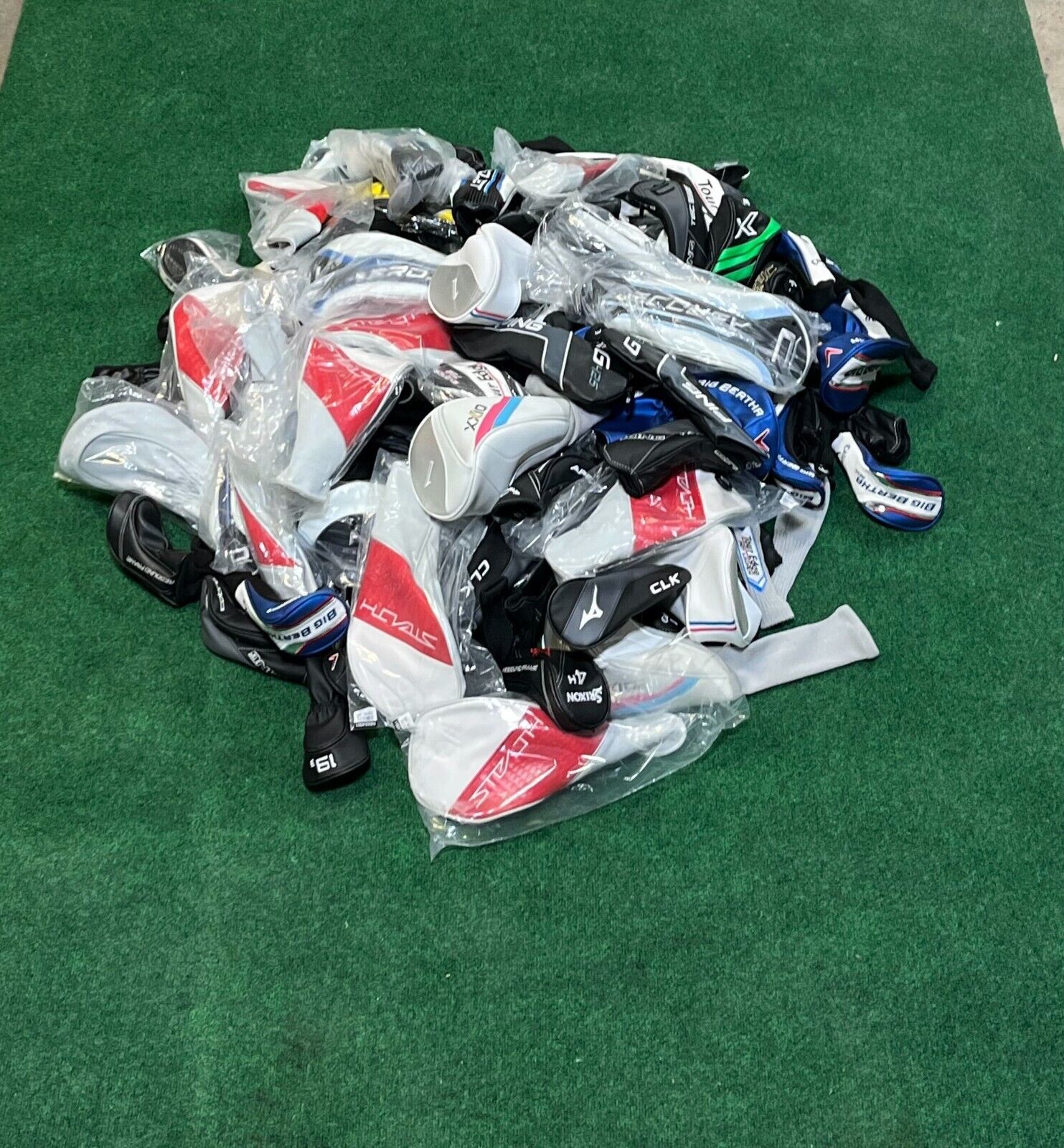 100+ Used Golf Headcovers - Premium Quality for Drivers, Woods & Irons - Perfect for Golfers, Club Protection & Course Play