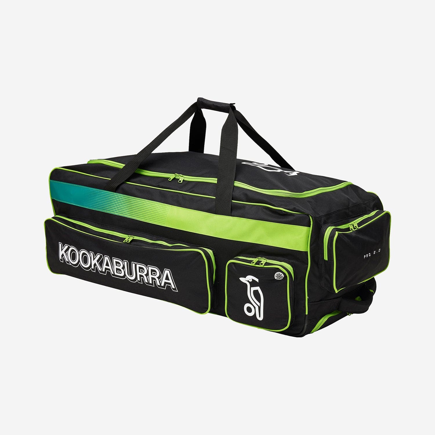 Kookaburra Pro 2.0 Wheelie Cricket Bag - Premium Rolling Cricket Equipment Bag for Training & Matches - Perfect for Cricket Players, Coaches & Teams