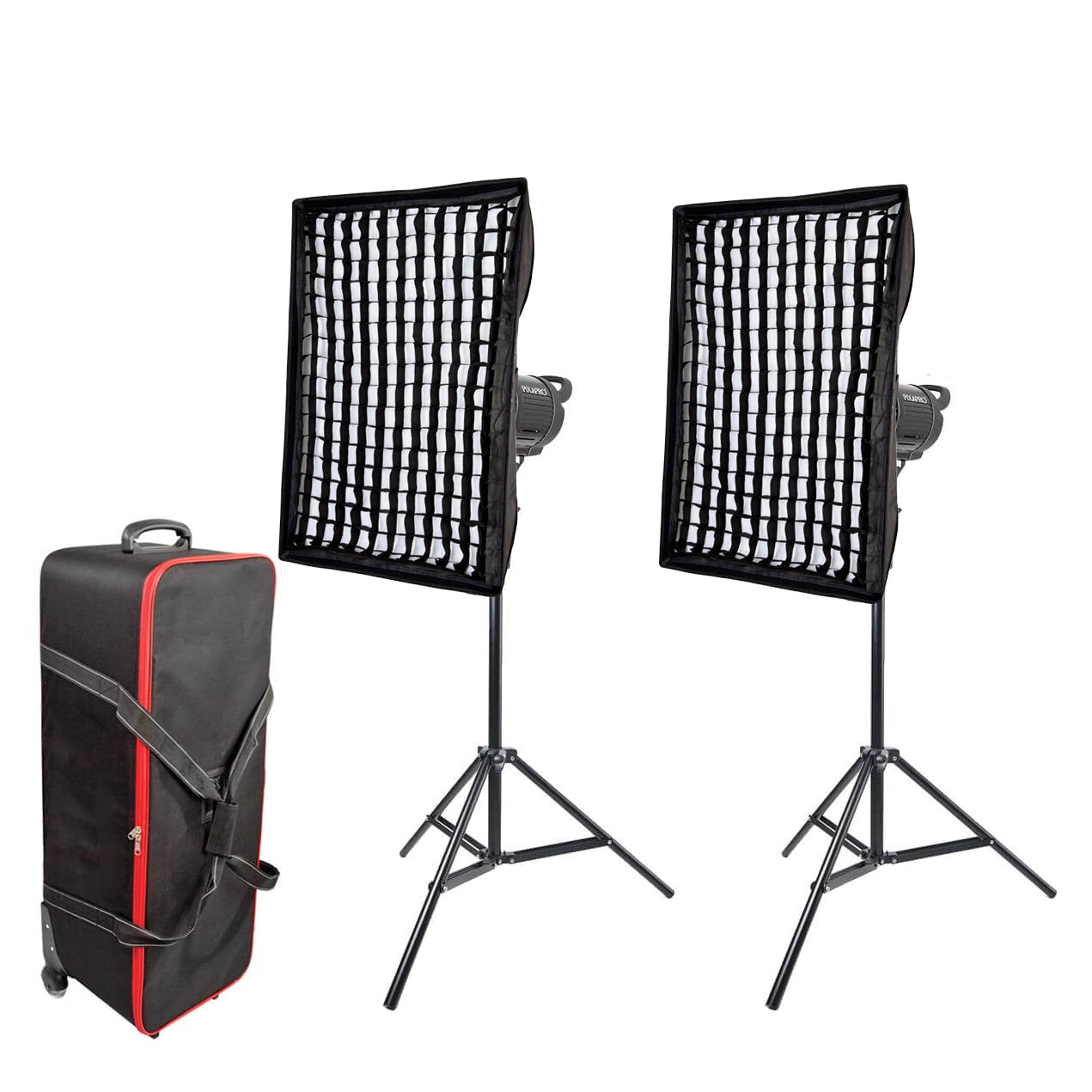 DAYLiTE60D MKII 60W LED Twin Kit - Professional Studio Lighting for Photography & Videography - Perfect for YouTube, TikTok, and Live Streaming