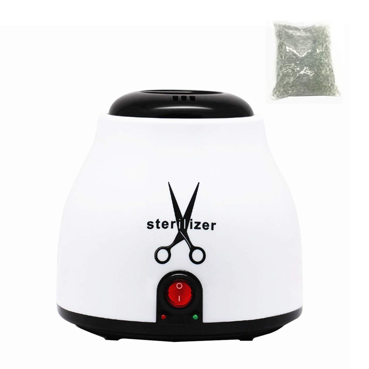 100W High Temperature Glass Bead Nail Tool Sterilizer - Professional UV Sanitizer for Nail, Tattoo & Barber Tools - Fast Cleaning Machine for Salons, Spas & Home Use