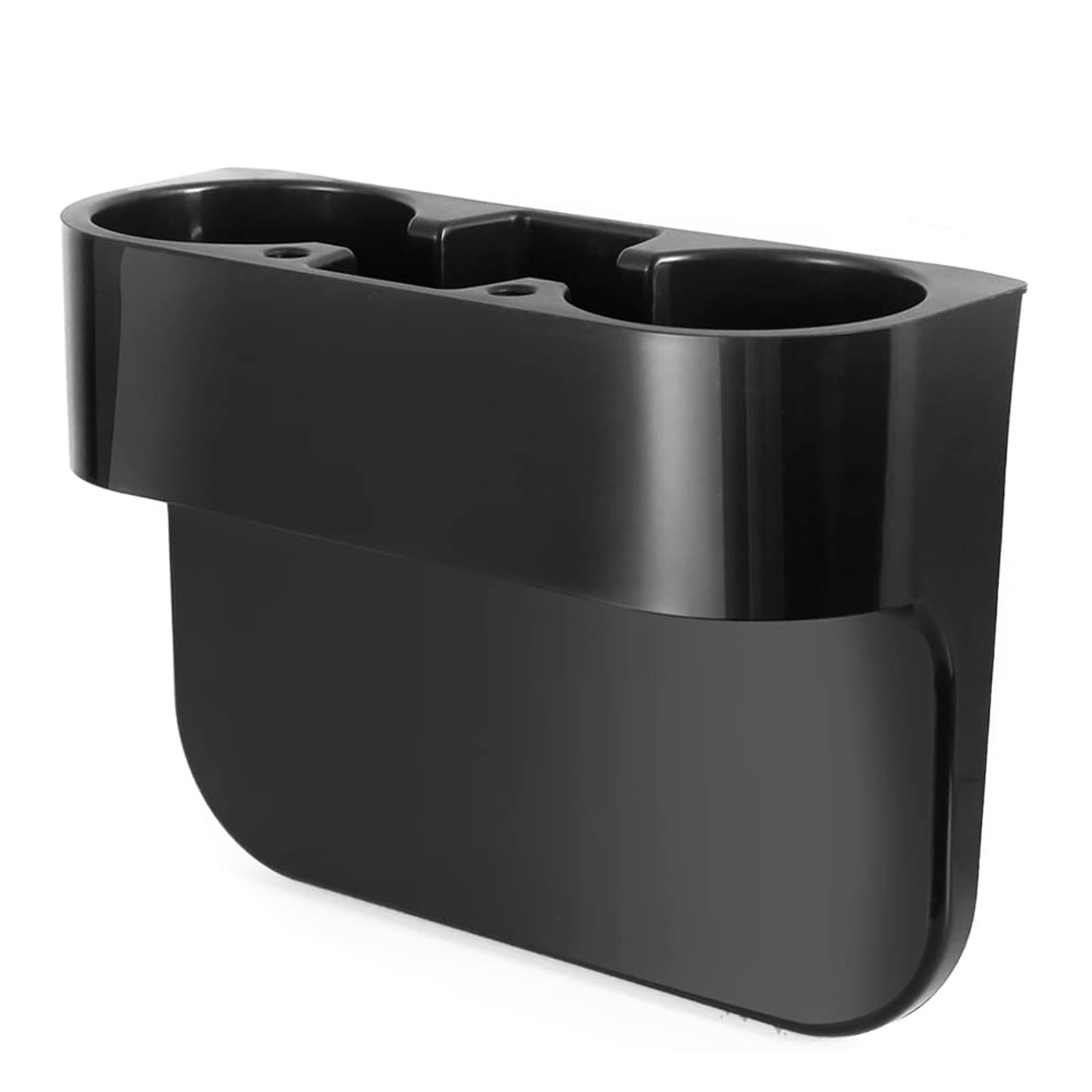 Portable Car Cup Holder for Drinks & Phone - Multifunctional Vehicle Seat Organizer with Heart Horse Design (Black) - Perfect for Road Trips, Commuting & Travel Accessories