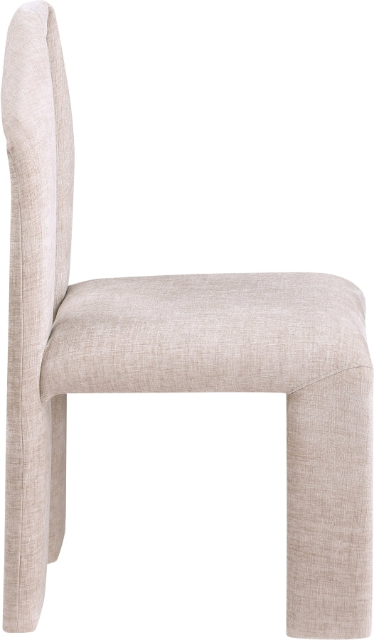 Luxury Bennett Chenille Fabric Dining Chair - Soft & Durable Upholstered Seat for Elegant Home Decor, Kitchen, Dining Room, and Office Use